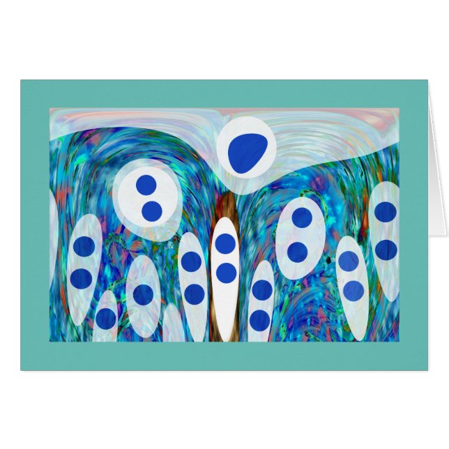 Summer Look Art Card (Vorderseite (Horizontal))