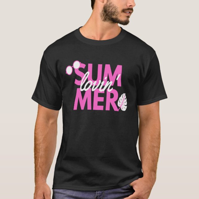 Summer Lovin' Beachwear Fun T-Shirt (Vorderseite)