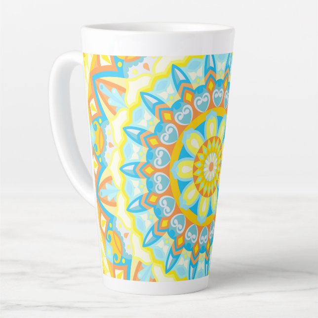 Summer Mandala Milchtasse (Linke Ecke)