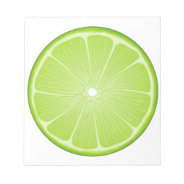 Summer Margarita Party Limon Notepad Notizblock