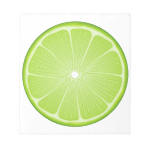 Summer Margarita Party Limon Notepad Notizblock