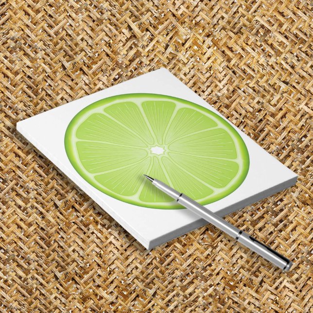 Summer Margarita Party Limon Notepad Notizblock (Margarita Party Lime Notepad
Keep your party plans organized!)