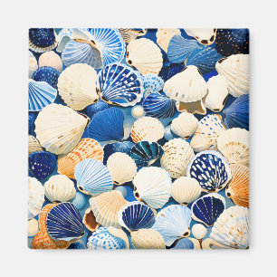 Summer Marine Seashells Magnet