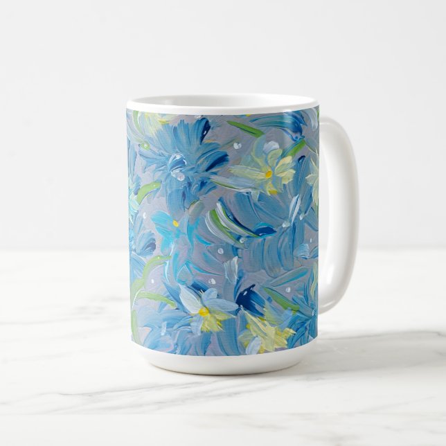 Summer Meadow Floral Coffee Tasse (VorderseiteRechts)