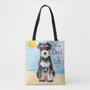 Summer Miniatur Schnauzer Totbeutel