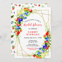 Summer Mixed Berries Brautparty