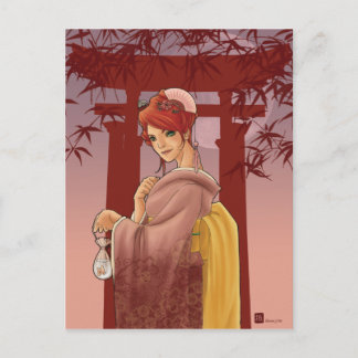 Summer Moon Postkarte