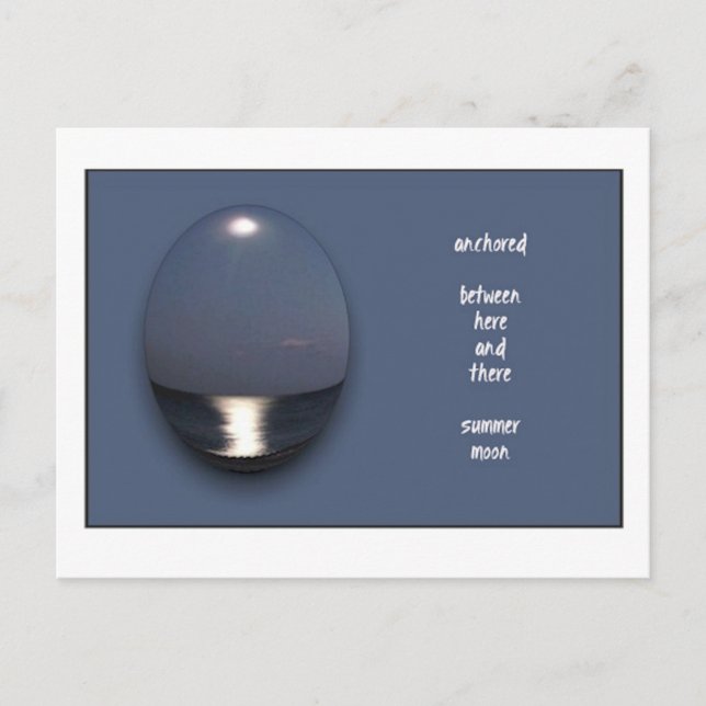 Summer Moon Postkarte (Vorderseite)
