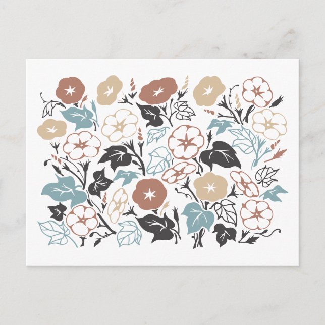 Summer Morning Gloriage Gartenanlage Postcard Postkarte (Vorderseite)