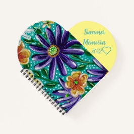 Summer Mountain Fields-Notebook Notizbuch