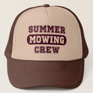Summer Mowing Crew Trucker Hat Truckerkappe