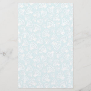 Summer Muschel Pattern Briefpapier