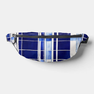 Summer Navy Blue Boat Moderne Stripes Collection Bauchtasche