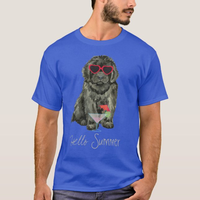Summer Neufundland T - Shirt (Vorderseite)