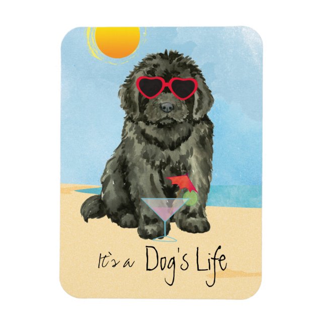 Summer Newfundland Magnet (Vertikal)