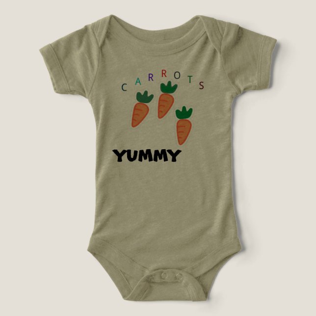Summer Niedlich Carrots Yummy (Design Vorderseite)
