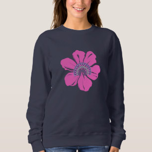 Summer Niedlich Pink Blume Sweatshirt