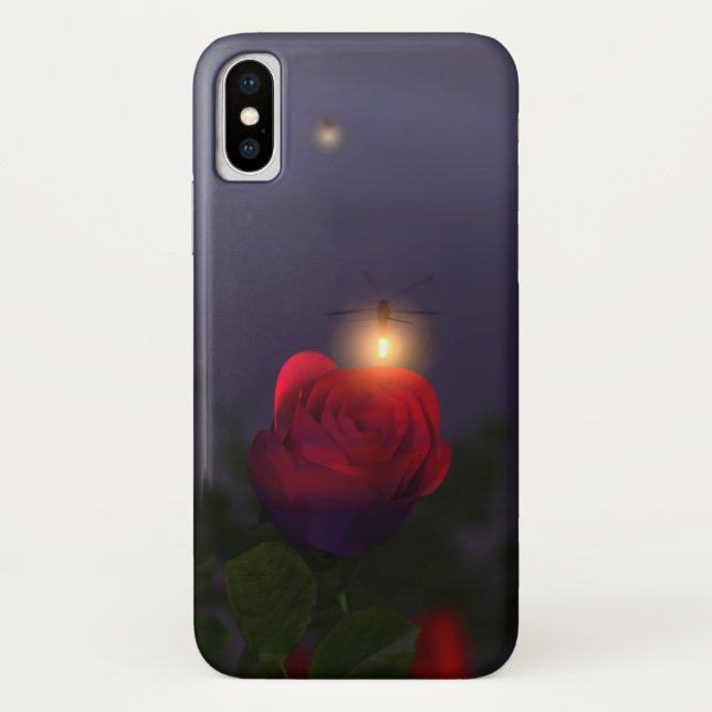 Summer Nightlights iPhone Case (Rückseite)
