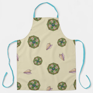 Summer Nouveau All-over Print Schürze