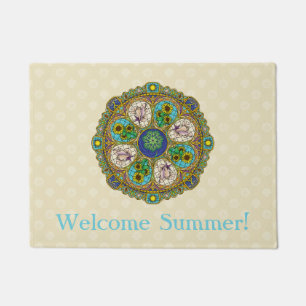 Summer Nouveau Doormat Fußmatte