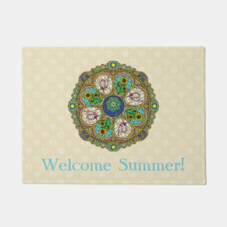 Summer Nouveau Doormat Fußmatte
