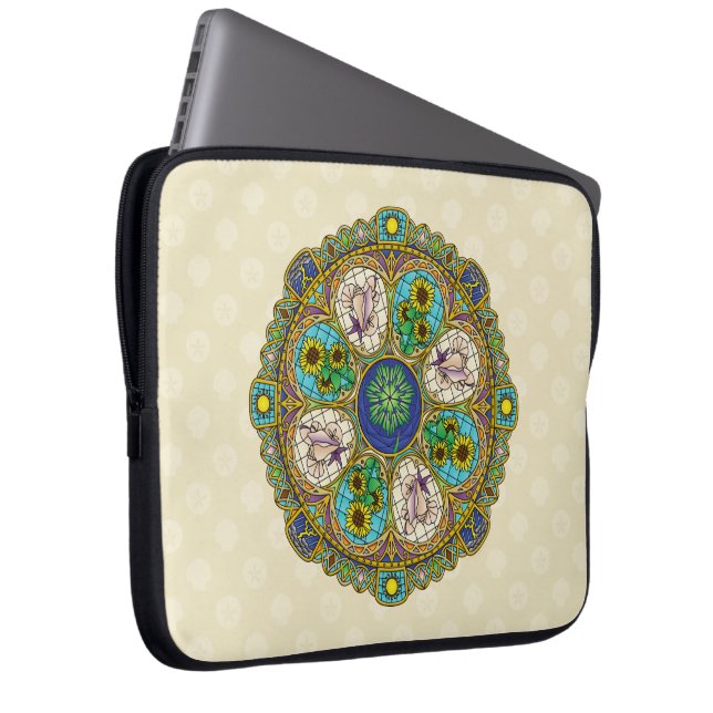 Summer Nouveau Laptop Sleeve (Vorne Rechts)
