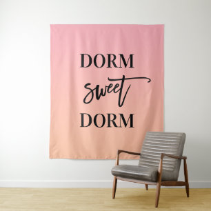 Summer Ombre Sweet Dorm Quote Uni Hängen Wandteppich