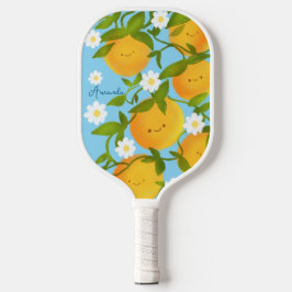 Summer Orange Tree Garden Pickleball Schläger