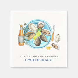 Summer Oyster Roast | Meeresfrüchte-Backkost Serviette