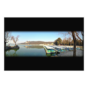 Summer Palace Boote Fotodruck