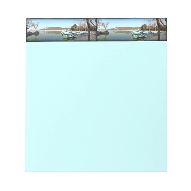 Summer Palace Boote Notizblock (Vorderseite)