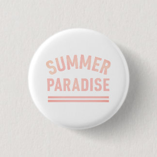 Summer Paradise T-Shirt Button