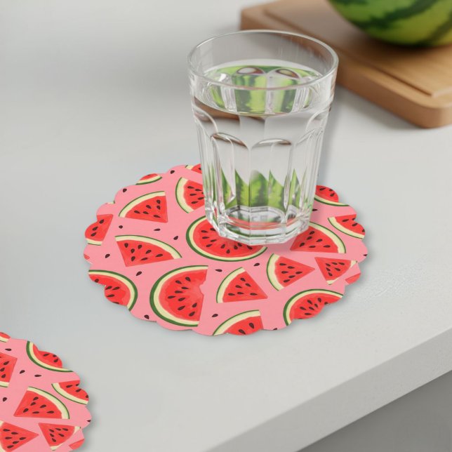 Summer Party Cardboard Coasters - Set of 6  Untersetzer (Von Creator hochgeladen)