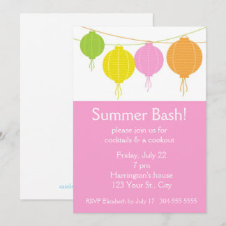 Summer Party Einladung