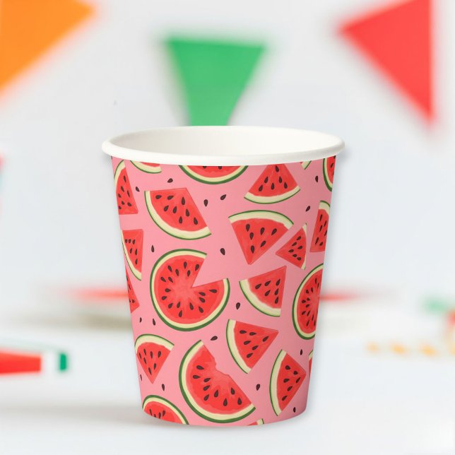 Summer Party Paper Cups - Set of 8 Pappbecher (Von Creator hochgeladen)
