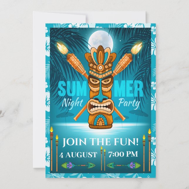 Summer Party - Siehe Rückseite Einladung (Rückseite)