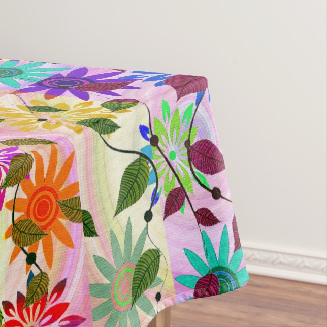 Summer Pastel Colors Tischdecke (Beispiel)