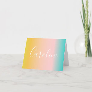 Summer Pastel Gradient   Name des Personalisierten