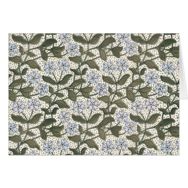 Summer Periwinkle Blume Hübsch Elegantes Flora (Vorderseite (Horizontal))