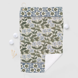 Summer Periwinkle Blume Hübsch Elegantes Flora Golfhandtuch