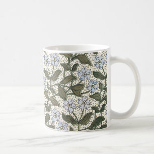 Summer Periwinkle Blume Hübsch Elegantes Flora Kaffeetasse