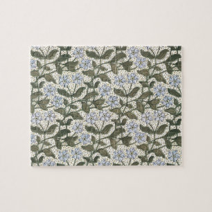 Summer Periwinkle Blume Hübsch Elegantes Flora Puzzle