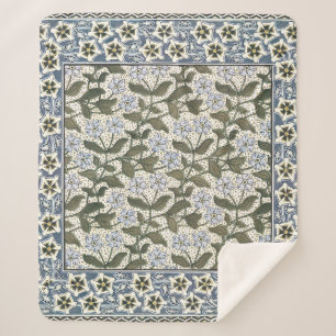 Summer Periwinkle Blume Hübsch Elegantes Flora Sherpadecke