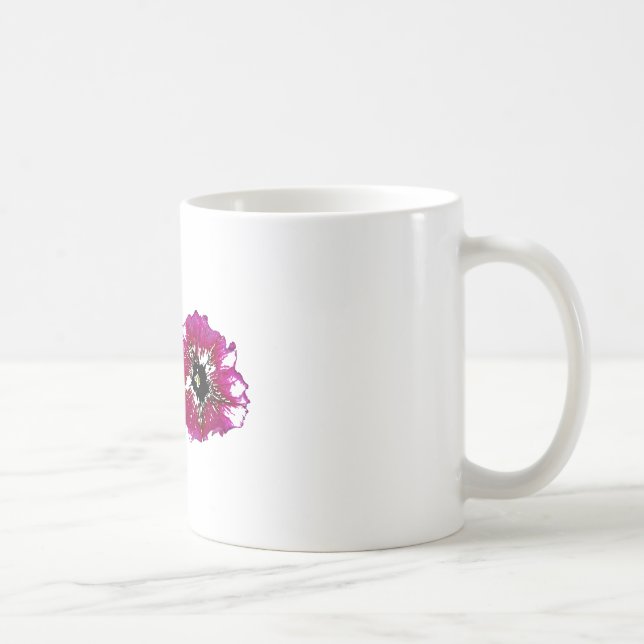 Summer Petunias Kaffeetasse (Rechts)