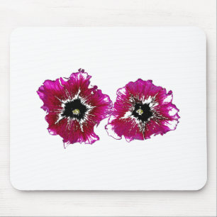 Summer Petunias Mousepad