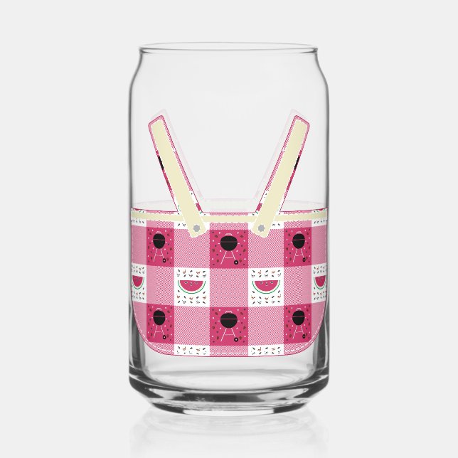 Summer Picnic Dosenglas (Vorderseite)