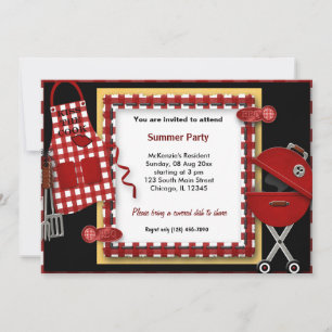 Summer Picnic Einladung