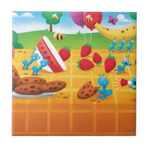 Summer Picnic Fliese