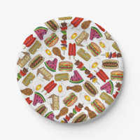 Summer Picnic Foods Deviled Egg Burger Pie Corn