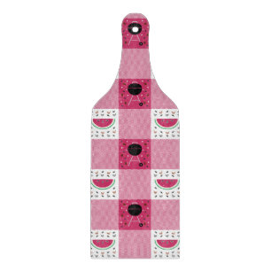 Summer Picnic Glass Cutting Board Schneidebrett